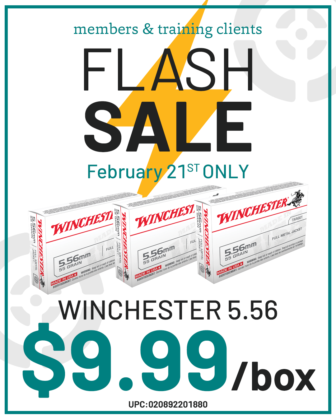 5.56 Ammo flash sale
